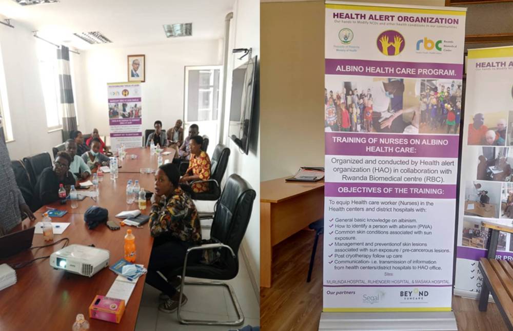 Training of Focal Point Nurses on Albinism Healthcare in fight against Skin Cancer