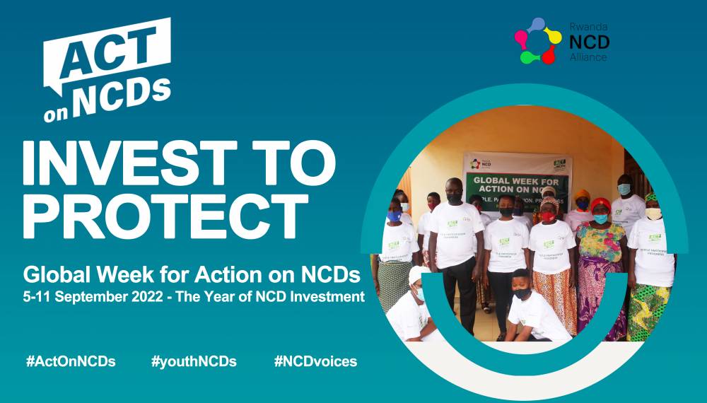 Engagement of youth, NCD Advocates, People Living with NCDs, and the Media to advocate for more investment in order to turn the tide on NCDs.